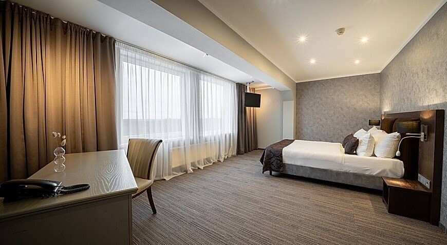 Президентский люкс с балконом и видом на парк